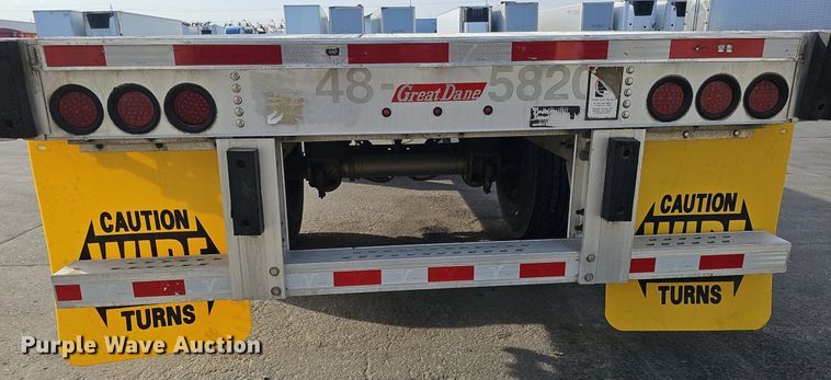 image for item DK0727 2013 Great Dane FXP-0027-00048 flatbed trailer