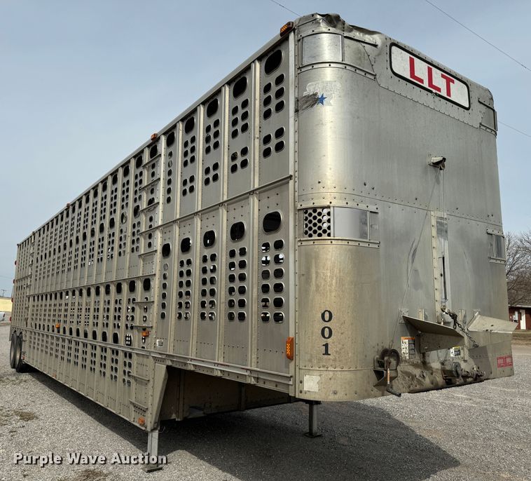 image for item DK6789 2007 Wilson PSDCL-402 livestock trailer