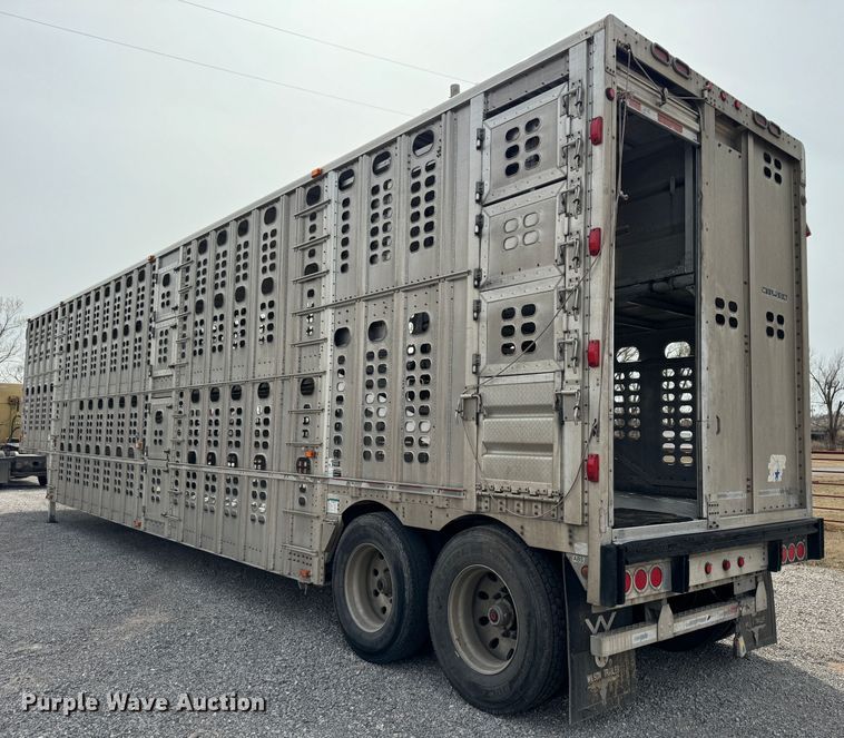 image for item DK6789 2007 Wilson PSDCL-402 livestock trailer