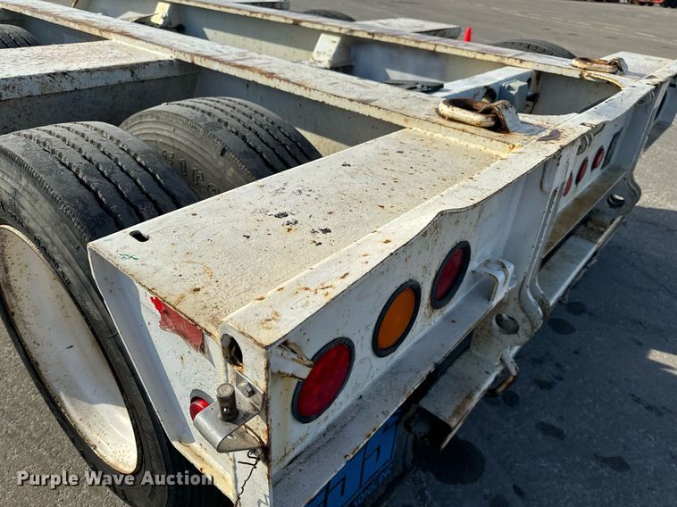 image for item DL4404 2001 Trail King Industries TK110HDG lowboy equipment trailer