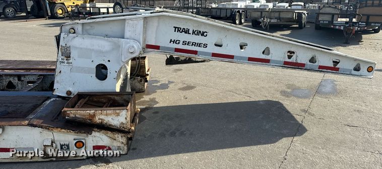 image for item DL4404 2001 Trail King Industries TK110HDG lowboy equipment trailer