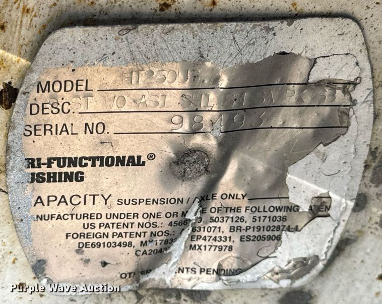 image for item DL4404 2001 Trail King Industries TK110HDG lowboy equipment trailer