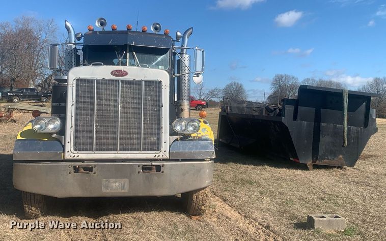 image for item DM7766 1980 Peterbilt 359 dump truck