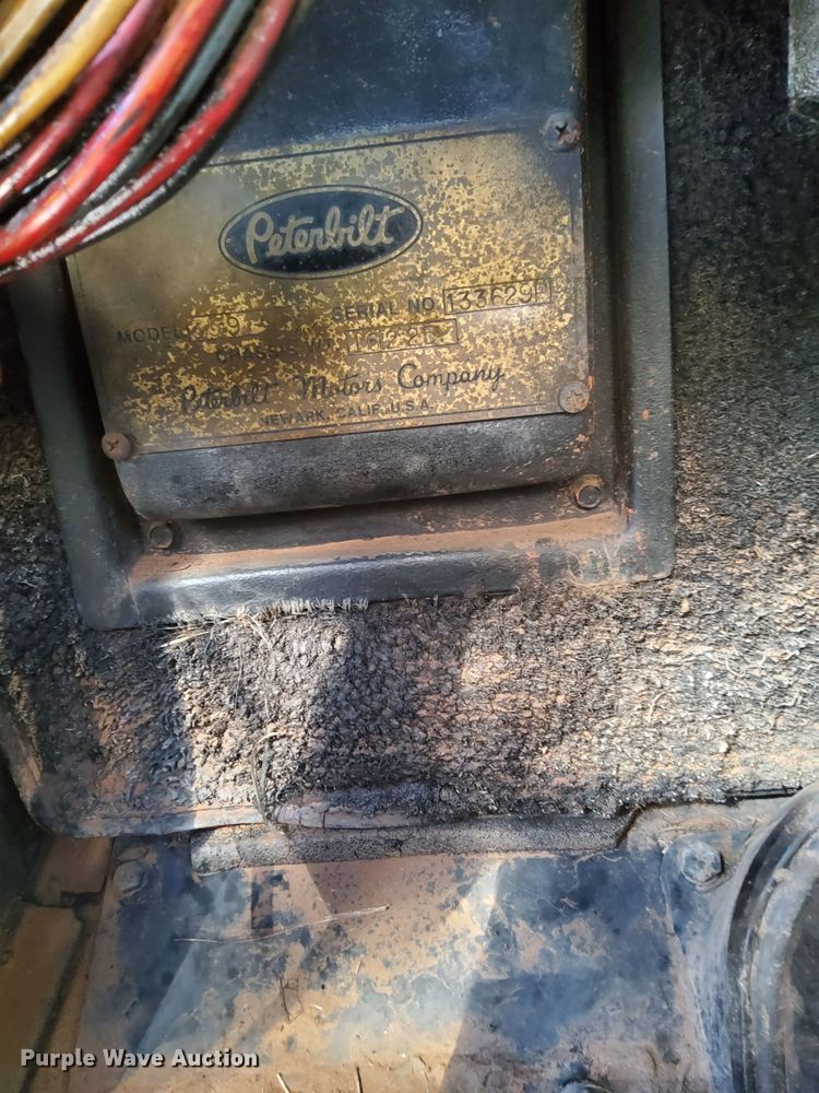 image for item DM7766 1980 Peterbilt 359 dump truck