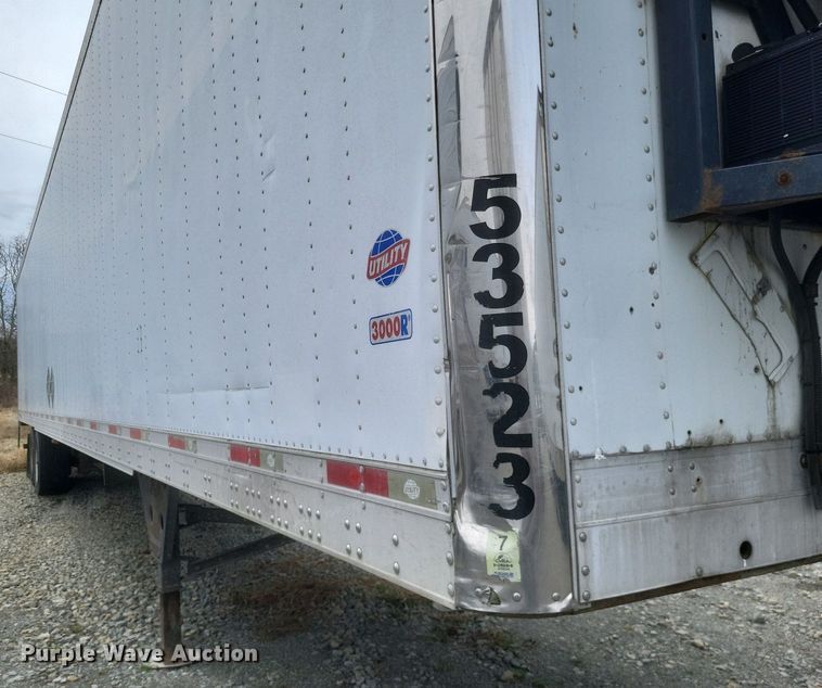 image for item DO4849 2008 Utility  3000R  refrigerated van trailer