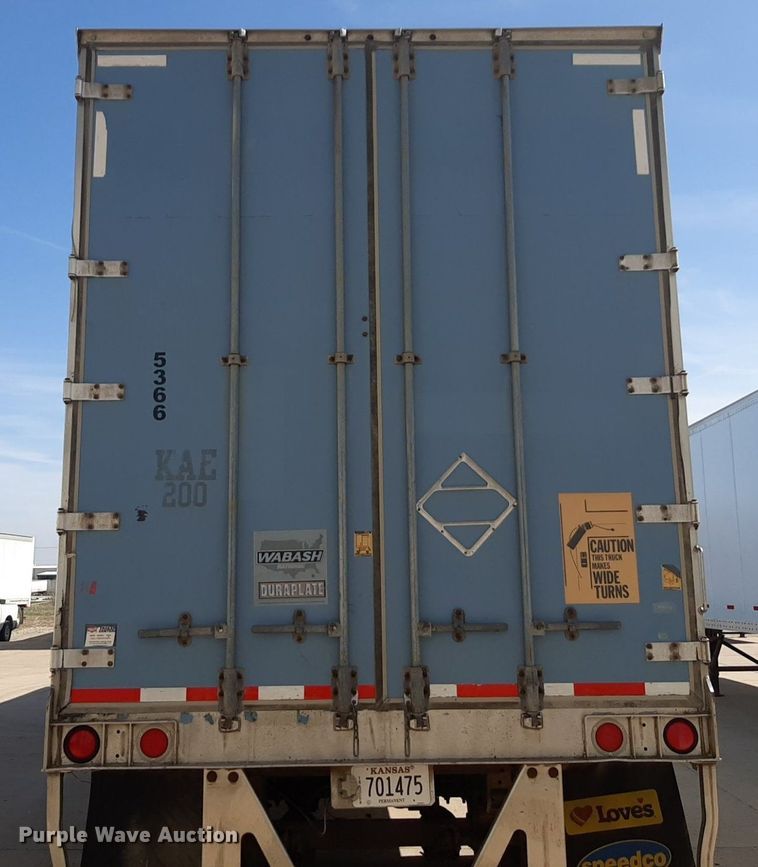 image for item DP2670 2008 Wabash dry van trailer