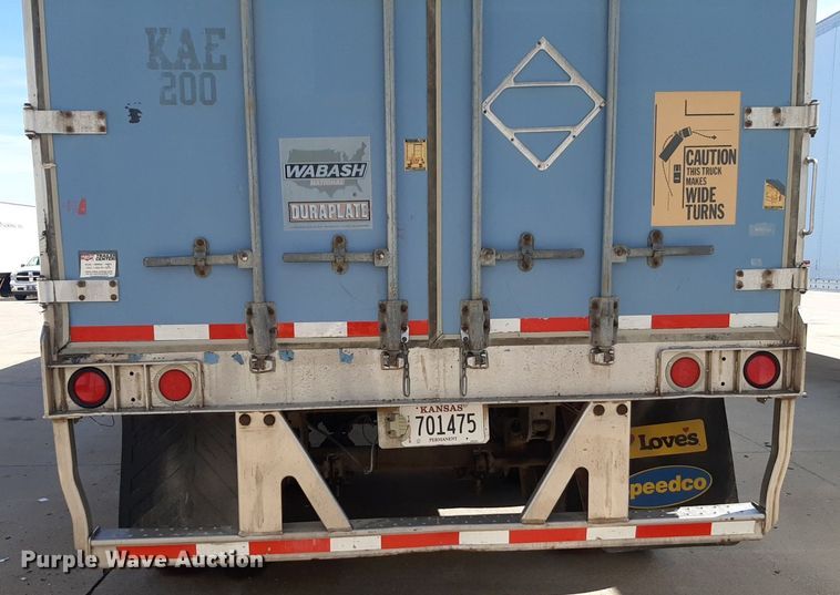 image for item DP2670 2008 Wabash dry van trailer