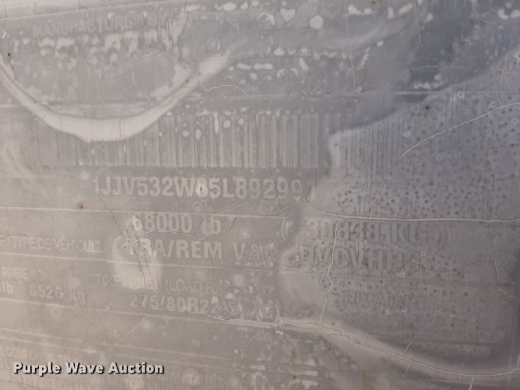 image for item DP2678 2005 Wabash dry van trailer