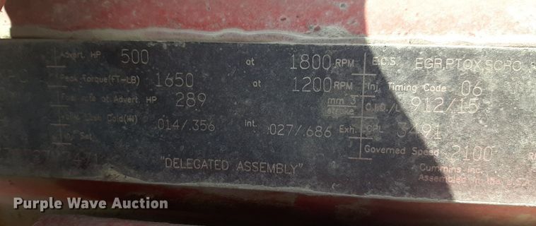 image for item DP2716 2013 Peterbilt 386 semi truck