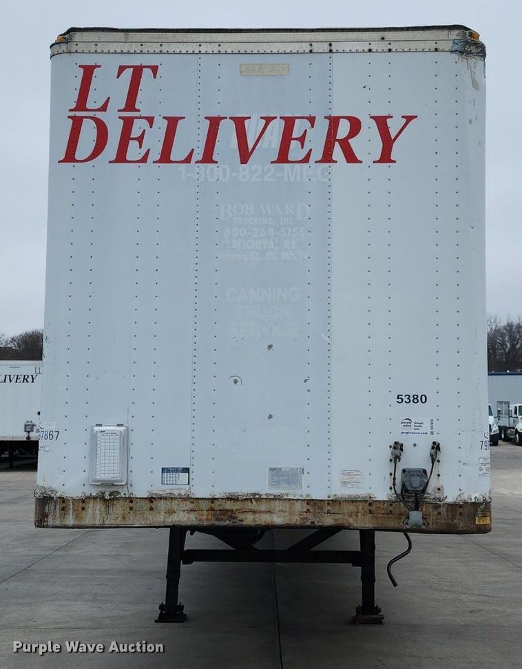 image for item DR7878 2000 Fruehauf dry van trailer