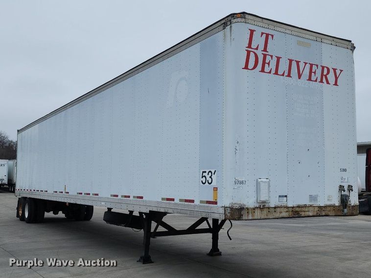 image for item DR7878 2000 Fruehauf dry van trailer