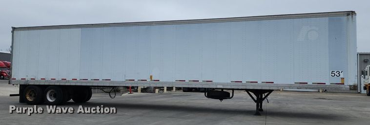 image for item DR7878 2000 Fruehauf dry van trailer