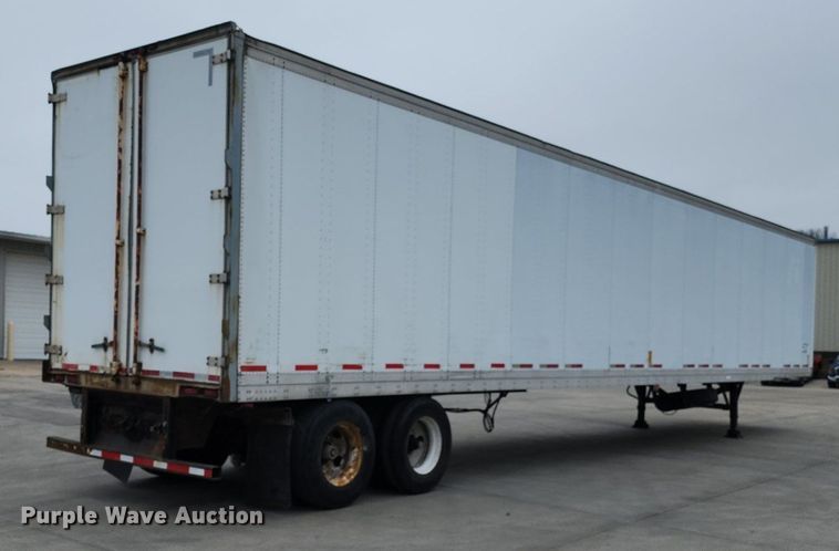 image for item DR7878 2000 Fruehauf dry van trailer