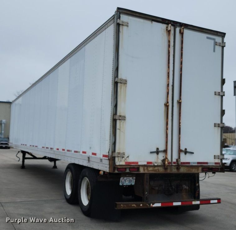 image for item DR7878 2000 Fruehauf dry van trailer