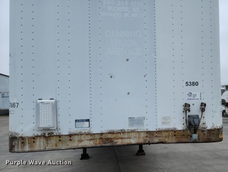 image for item DR7878 2000 Fruehauf dry van trailer