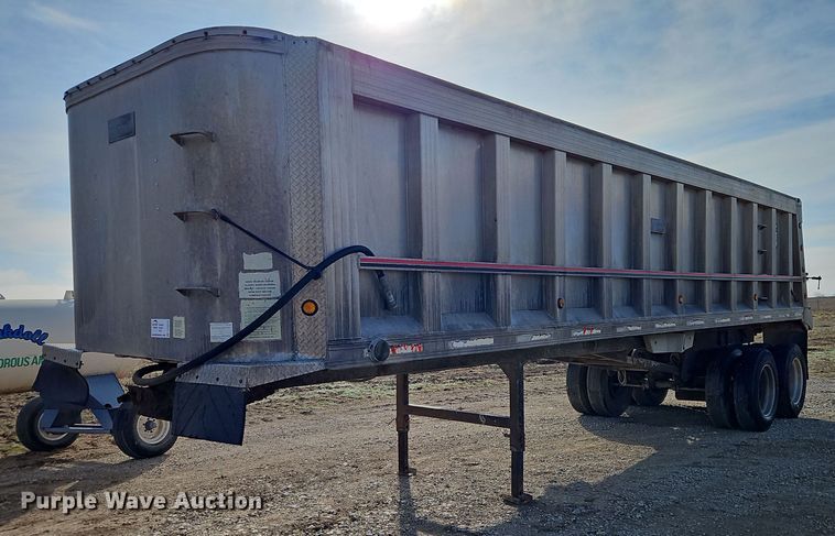 image for item DR8536 1999 Travis T-102 end dump trailer