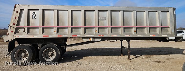 image for item DR8536 1999 Travis T-102 end dump trailer