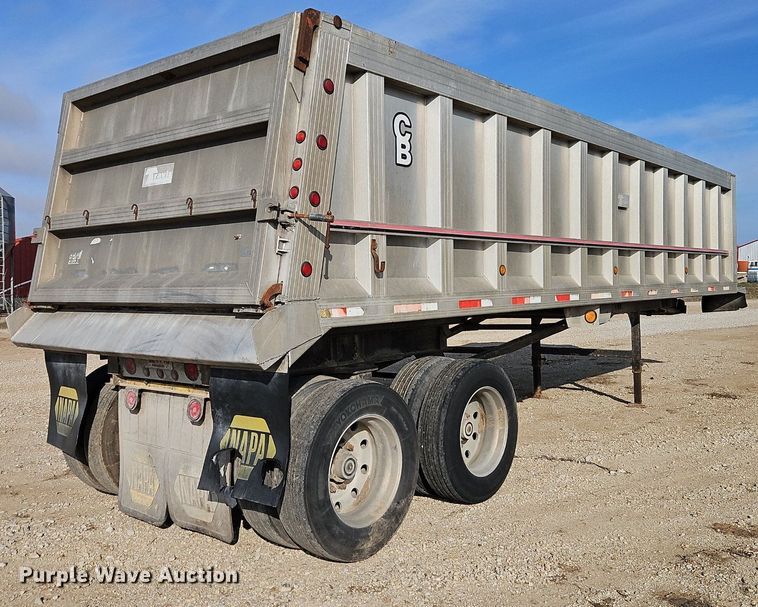 image for item DR8536 1999 Travis T-102 end dump trailer