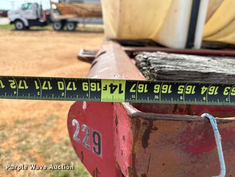 image for item EJ0336 1967 Lufkin flatbed trailer