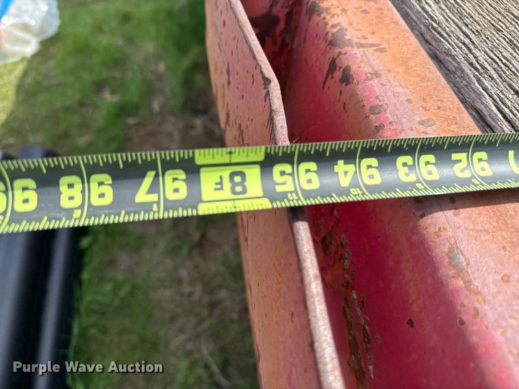 image for item EJ0336 1967 Lufkin flatbed trailer