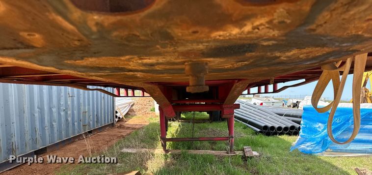 image for item EJ0336 1967 Lufkin flatbed trailer