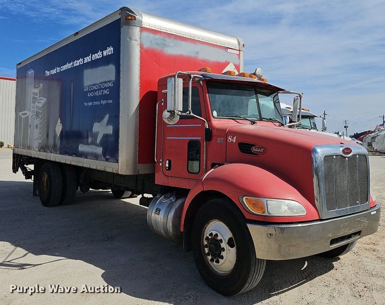 image for item EJ6025 2009 Peterbuilt  PB335 box truck