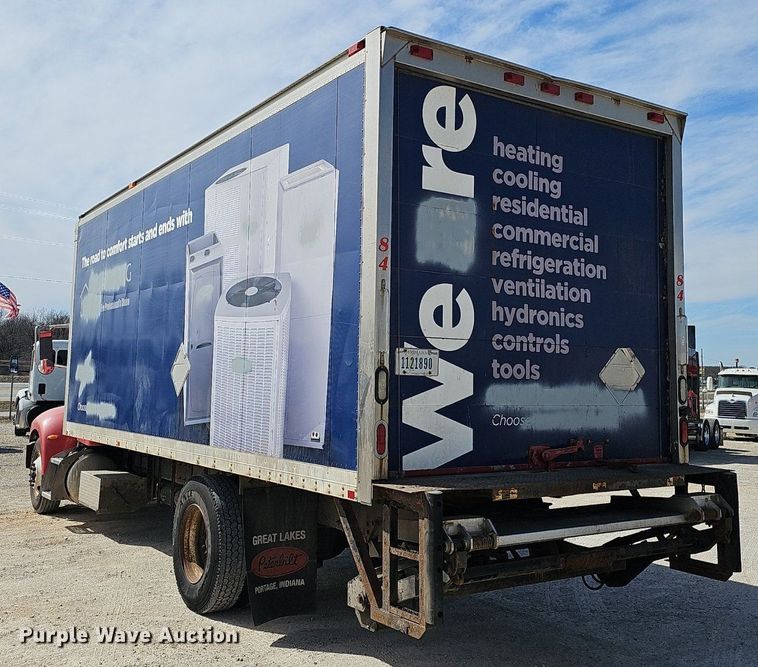 image for item EJ6025 2009 Peterbuilt  PB335 box truck