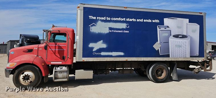 image for item EJ6025 2009 Peterbuilt  PB335 box truck