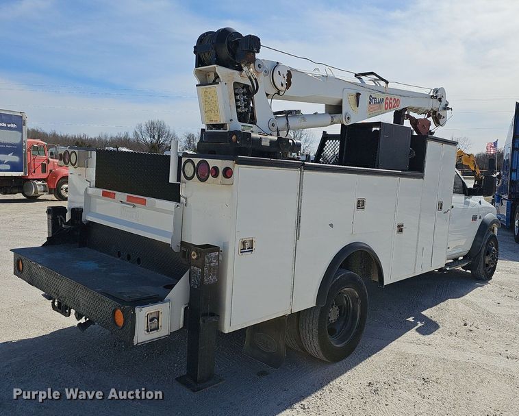 image for item EJ6031 2011 Dodge Ram 4500HD utility / service truck