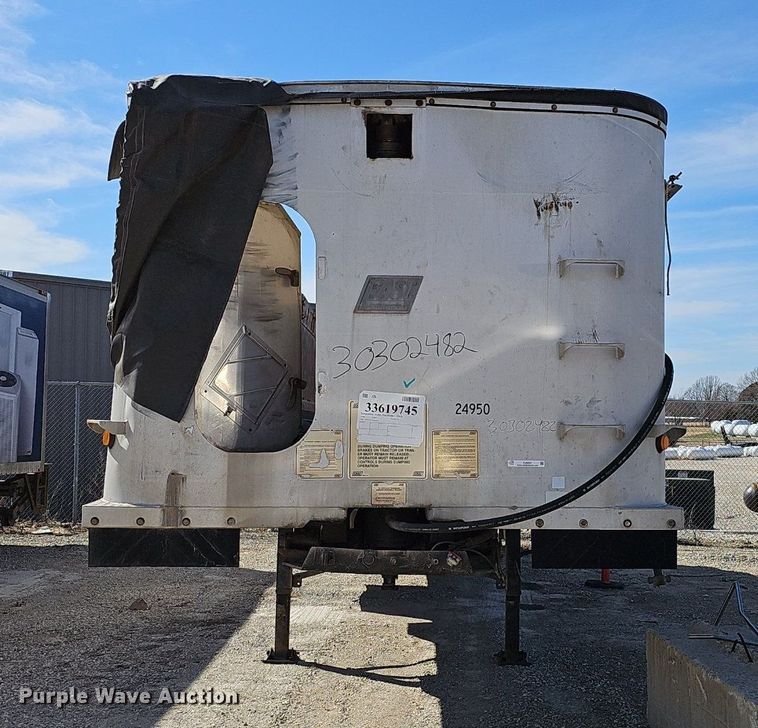 image for item EJ6047 1998 East Manufacturing  end dump trailer