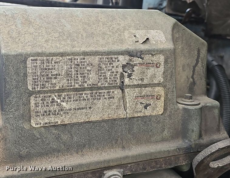 image for item EJ6053 2001 Freightliner  Classic XL semi truck