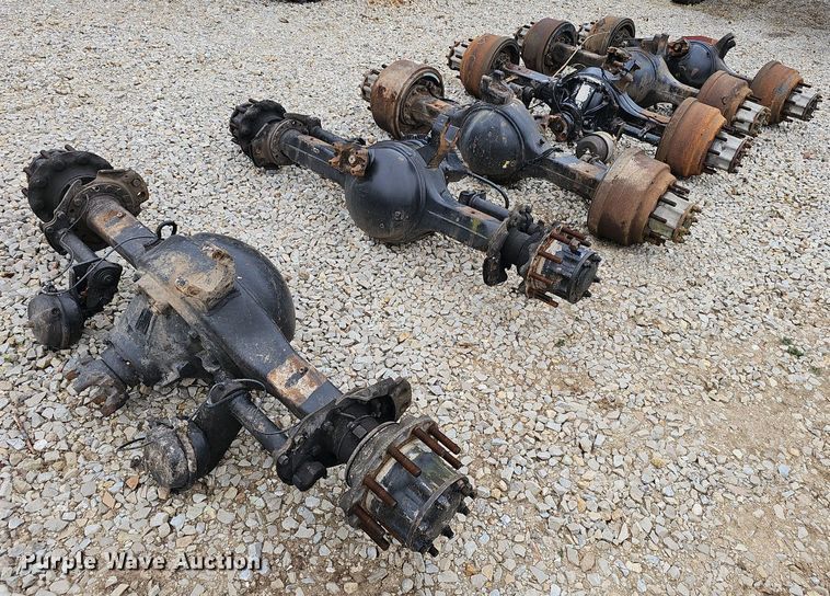 image for item EJ6058 (6) semi truck axles