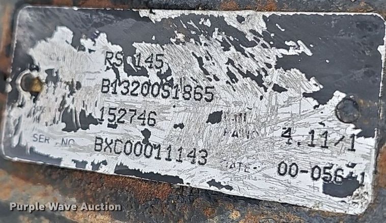 image for item EJ6058 (6) semi truck axles