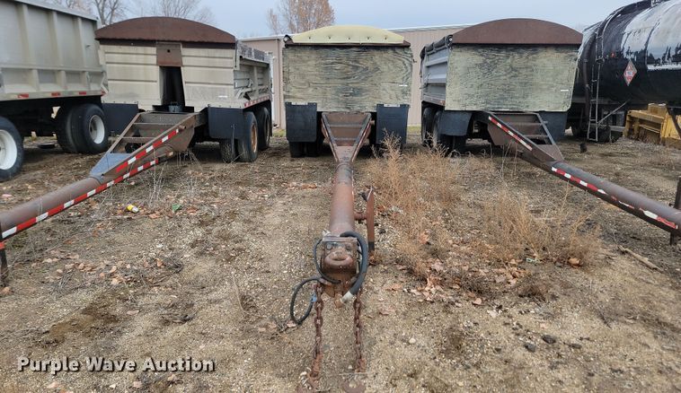 image for item KU9090 1978 Heil 8x28 end dump pup trailer