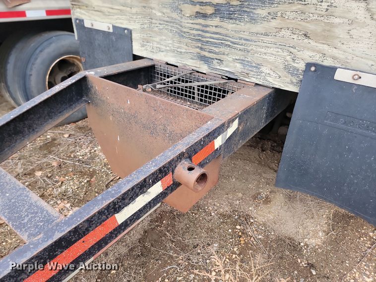 image for item KU9090 1978 Heil 8x28 end dump pup trailer