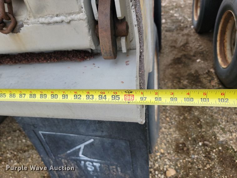 image for item KU9090 1978 Heil 8x28 end dump pup trailer