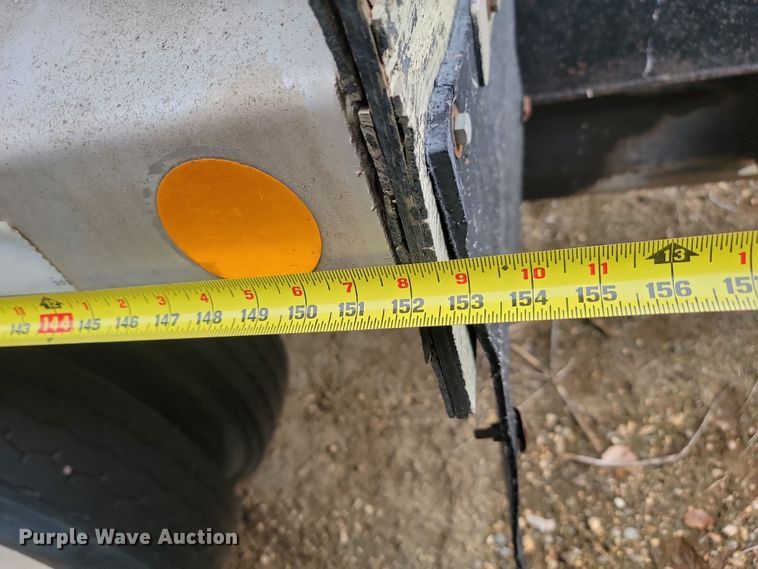 image for item KU9090 1978 Heil 8x28 end dump pup trailer