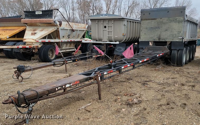 image for item KU9093 1994 Drake end dump pup trailer