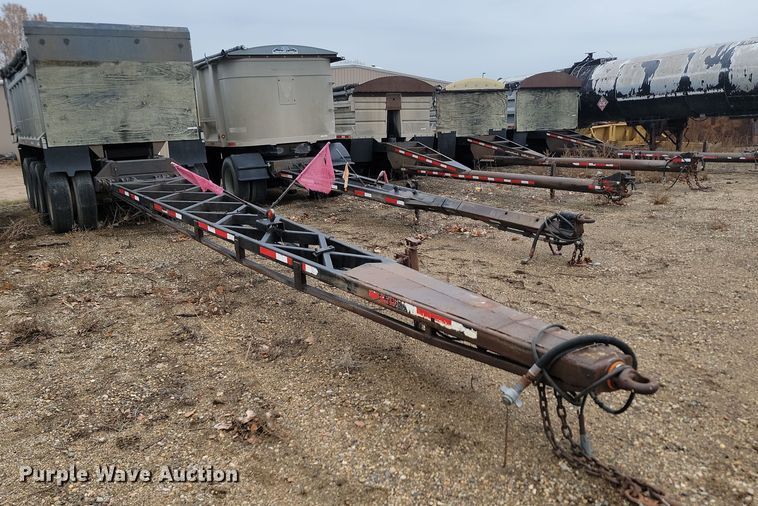 image for item KU9093 1994 Drake end dump pup trailer