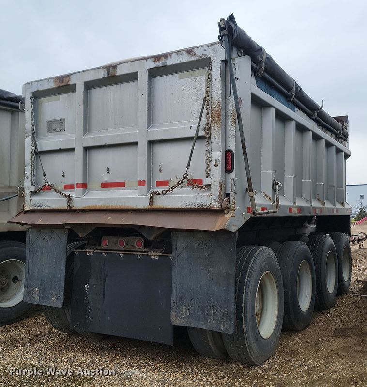image for item KU9093 1994 Drake end dump pup trailer