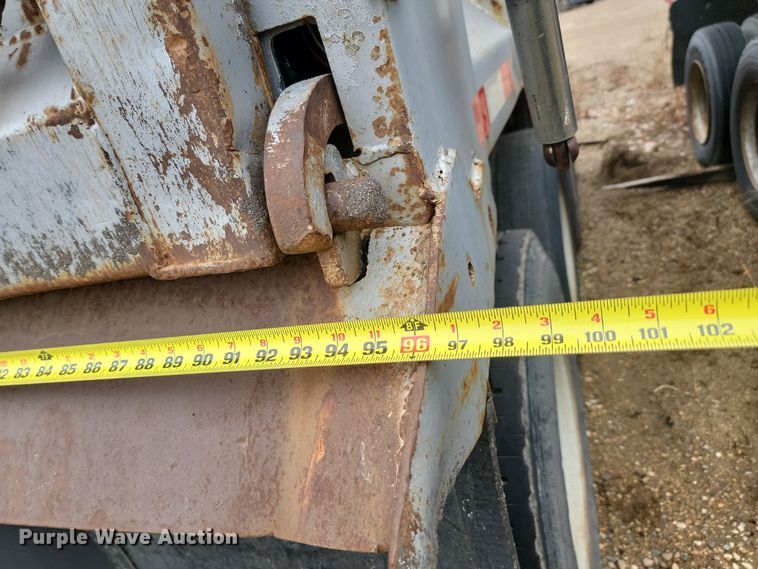 image for item KU9093 1994 Drake end dump pup trailer