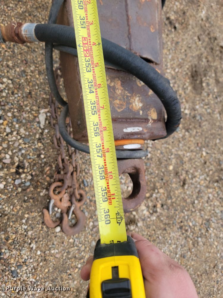 image for item KU9093 1994 Drake end dump pup trailer