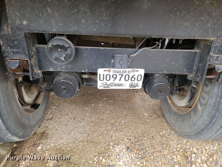 image for item KU9094 1984 Fruehauf end dump pup trailer