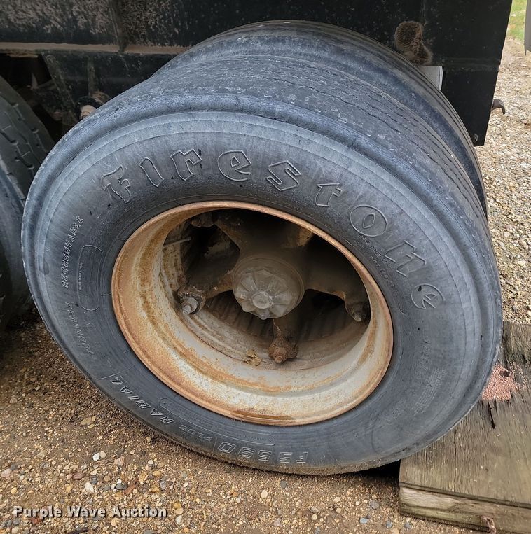 image for item KU9094 1984 Fruehauf end dump pup trailer