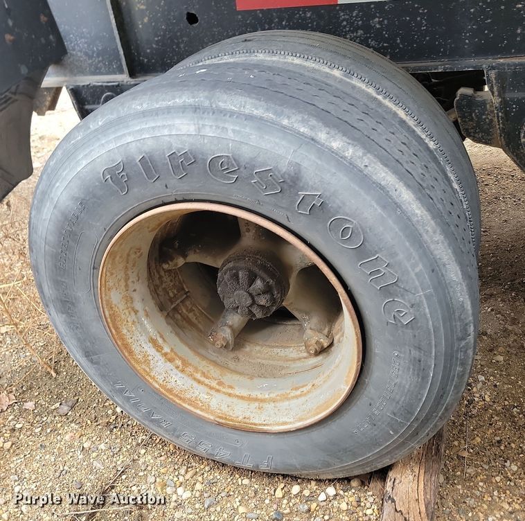 image for item KU9094 1984 Fruehauf end dump pup trailer