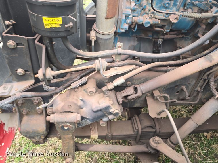 image for item LD9123 1997 International 4900  flatbed truck