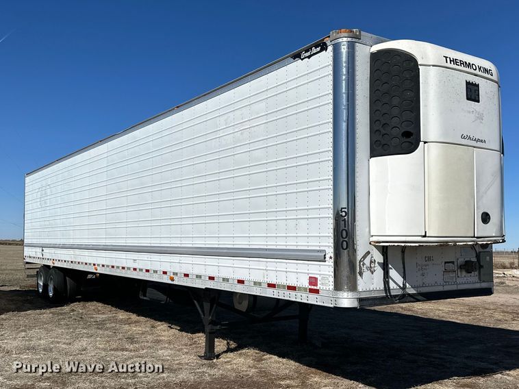 image for item NJ9386 2012 Great Dane SUP-1114-31053 refrigerated van trailer