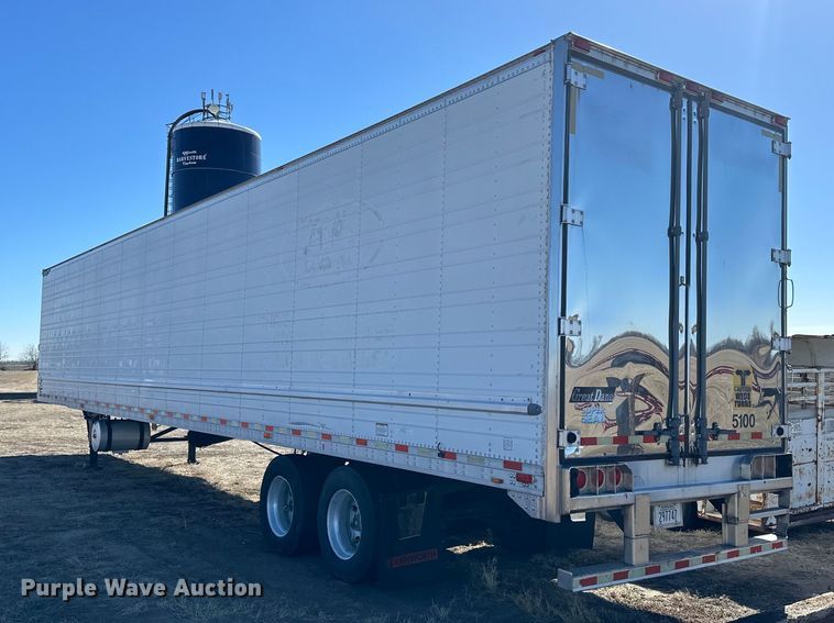 image for item NJ9386 2012 Great Dane SUP-1114-31053 refrigerated van trailer