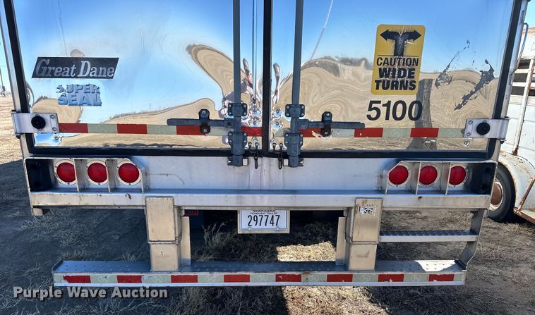 image for item NJ9386 2012 Great Dane SUP-1114-31053 refrigerated van trailer