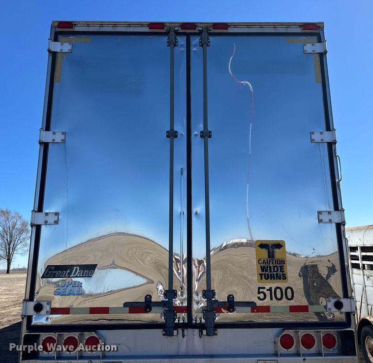 image for item NJ9386 2012 Great Dane SUP-1114-31053 refrigerated van trailer